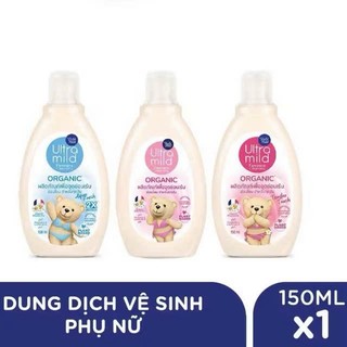 Dung Dịch Vệ Sinh Phụ Nữ Và Bé Gái MILD Feminine Cleansing Organic Làm Sạch Dịu Nhẹ