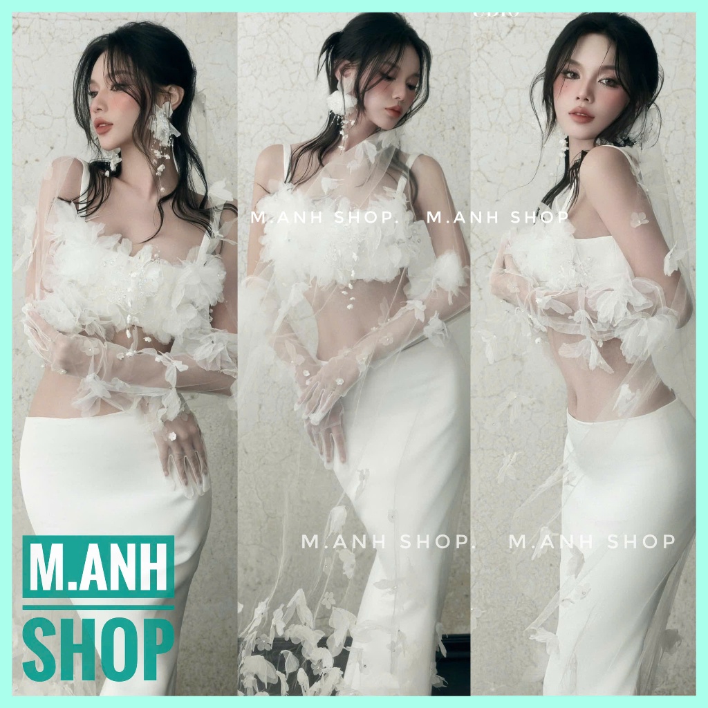 Váy Thiết Kế Đuôi Cá Sexy Chụp Ảnh Siêu Xinh Đẹp