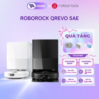 [ROBOROCK] Roborock Qrevo 5AE robot hút bụi lau nhà - Lực hút 12.000Pa - Tự động giặt sấy - Bh 2 năm