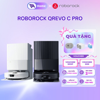 [ROBOROCK] Roborock Qrevo C Pro robot hút bụi lau nhà - Giặt 75 độ, Sấy 45 độ - 18.500Pa - Bh 2 năm