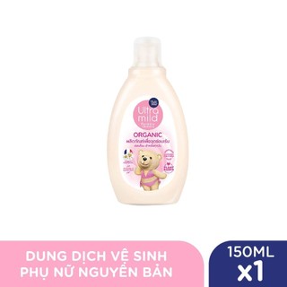 Dung dịch vệ sinh phụ nữ và bé Ultra Mild Organic 150ML - 938