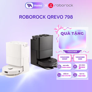 Roborock QR 798 robot hút bụi lau nhà - Tự động đổ rác, giặt sấy giẻ - Bảo hành 24 tháng