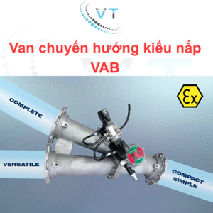 Van chuyển hướng kiểu nắp VAB