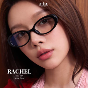 Kính mắt [Lắp Cận Dưới 3 Độ] RACHEL Bayonetta Y2K dáng Oval HOT TREND
