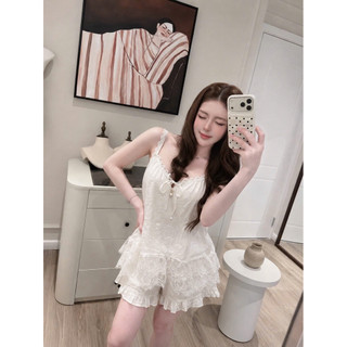 •𝙆𝙞𝙣𝙜𝙨𝙝𝙤𝙥𝙗𝙚𝙖𝙪𝙩𝙮•Set Tơ Hai Dây Chân Ren Vip QC