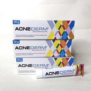 Kem Acne Derm 20% Azelaic Acid Giúp Giảm Mụn Mờ Thâm Dưỡng Ẩm Sâu 20g