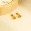 Hoa tai Amour Knot Studs mạ vàng 18K, thiết kế trẻ trung thanh lịch - AS020