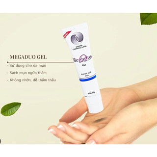 Megaduo Gel Thường/Plus 15g - Gel bôi giảm mụn ẩn, mụn đầu đen, thâm mụn