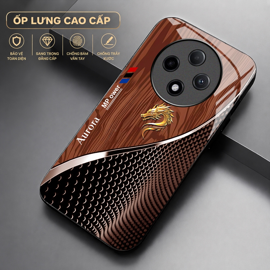 Ốp Lưng cho OPPO RENO 12F 5G Cao Cấp – Thiết Kế Rồng Vàng May Mắn, Sang Trọng, Chống Trầy, Bền Đẹp