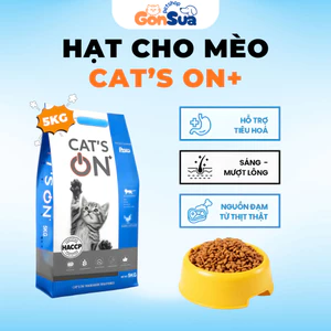 Hạt Cat's On+ Cho Mèo, Hỗ Trợ Sức Khỏe Bổ Sung Chất Dinh Dưỡng Cho Mèo Mọi Lứa Tuổi
