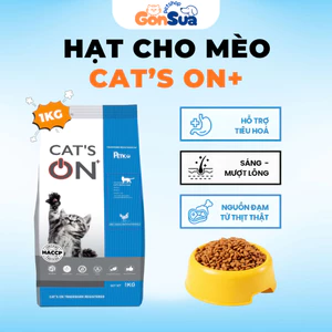 Hạt Cat's On+ Cho Mèo, Tăng Cường Chất Lượng Bổ Sung Dinh Dưỡng Cho Mèo Mọi Lứa Tuổi