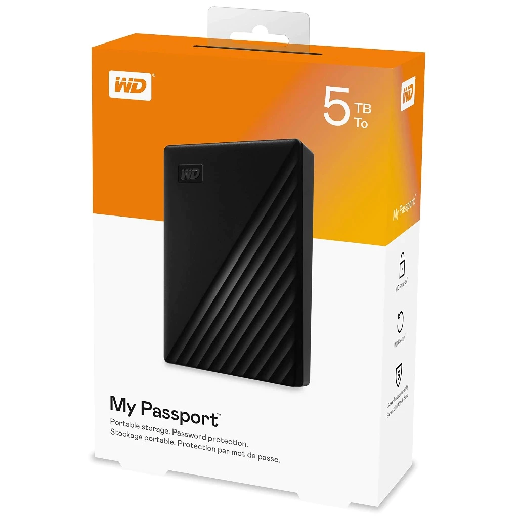 Ổ Cứng Di Động WD MY PASSPORT 5TB - WD ELEMENTS - SEAGATE PORTABLE