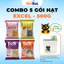 Hạt Mèo Excel Bổ Sung Taurine, Giàu Omega 3-6, Dưỡng Lông, Dễ Tiêu Hóa Cho Mèo Lớn