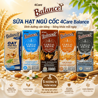 Sữa hạt ngũ cốc 4Care Balance 180ml