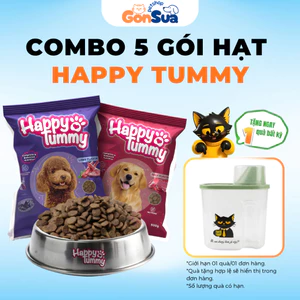 Hạt Happy Tummy Cho Chó 800g Giàu Dinh Dưỡng Dễ Tiêu Hóa Giảm Mùi Hôi Phân Tăng Cơ Bắp