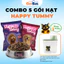 Hạt Happy Tummy Cho Chó 800g Giàu Dinh Dưỡng Dễ Tiêu Hóa Giảm Mùi Hôi Phân Tăng Cơ Bắp