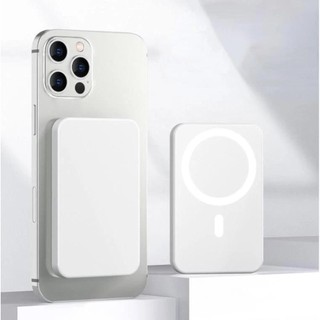 Pin sạc dự phòng không dây từ tính 10000mAh, lực hút mạnh sạc nhanh chuẩn PD   phukienmk10