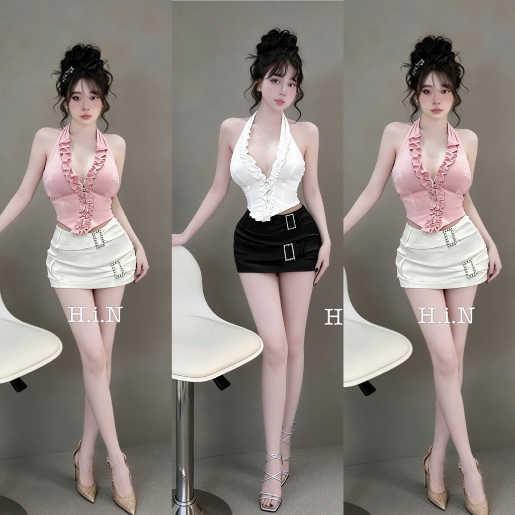 set yếm cổ im mixx cv đá