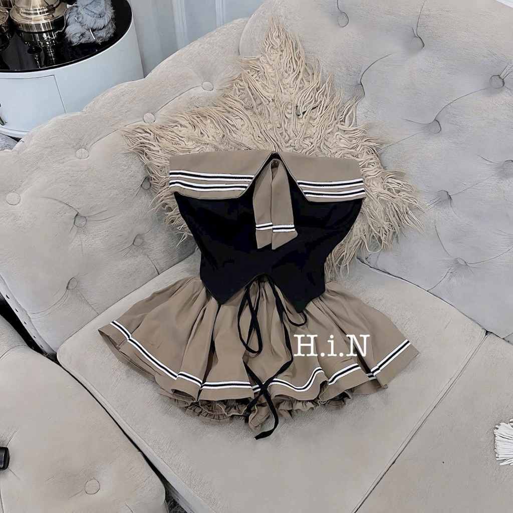 Set cup học xinh New l1 sz sm nâu xanh