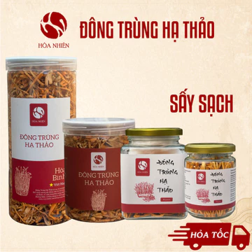 Đông Trùng Hạ Thảo, nấm Đông Trùng Hạ Thảo sấy nhiệt và sấy thăng hoa | Hòa Nhiên