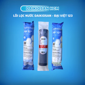 DAIKIOSAN Lõi Lọc Nước, Lõi Lọc Thô 123 Dùng Cho Máy Lọc Nước RO - Daikiosan - Hàng Chính Hãng
