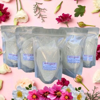 Combo 5 Túi Bột Tẩy Rong Rêu 0.5kg Hạt Gạo Trắng Đục Khử Trùng Diệt Khuẩn Nấm Móc Làm Sạch Nền Xi Măng Thân Cây