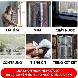 Ron chặn khe cửa đa năng chống gió côn trùng,Thanh chắn cửa phòng điều hòa, miếng chặn khe cửa-GD97
