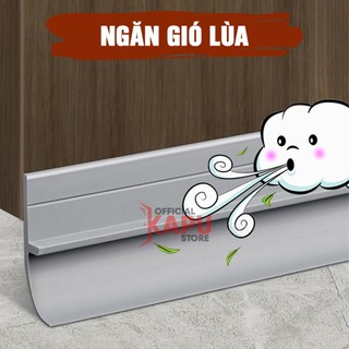 Thanh PVC chặn khe cửa Có 5 Màu Ron chặn khe hở 96cm đa năng, Nẹp dán chân cửa chống côn trùng-GD97