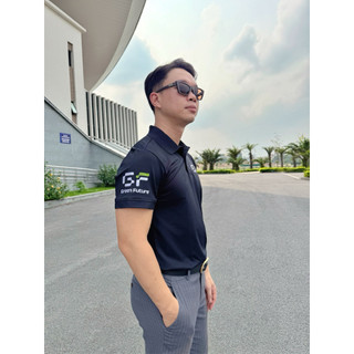 Áo Polo Nam Nữ GF (Green Future) Cổ Ép Có Xẻ Tà – Thoáng Khí, Năng Động, Dễ Mặc. GF(Green future) polo regular