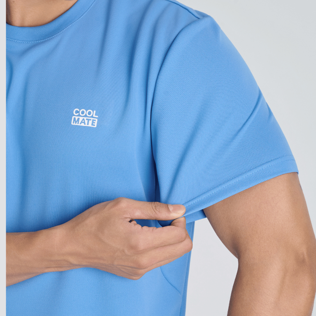 [TẶNG QUÀ ĐƠN 329K]COMBO 2 ÁO THUN thể thao Essentials công nghệ Exdry 2.0 tập Gym Pickleball thoáng khí Coolmate