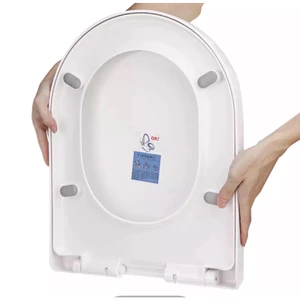 Nắp bồn cầu rơi êm kiểu dáng O-U-V đa dạng phù hợp với nhiều hãng bồn cầu [ Sale off ]