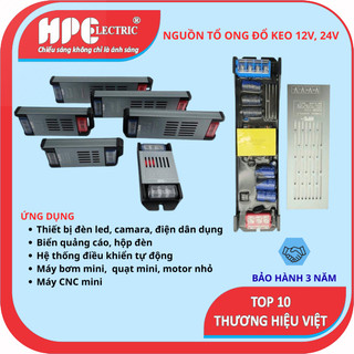 BH 2 NĂM -NGUỒN TỔ ONG 12V 24V đổ keo 60W-100W-150W-200W - 300W - 400W CHO CAMERA DÂY LED DÁN MOTOR MINI)