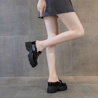 (FORM NHỎ TĂNG 1 SIZE) Sục Da Nữ Tăng Chiều Cao Êm Chân AG11
