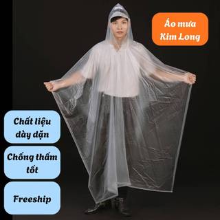 Áo mưa cánh dơi/bít trong mờ dành cho cả nam và nữ