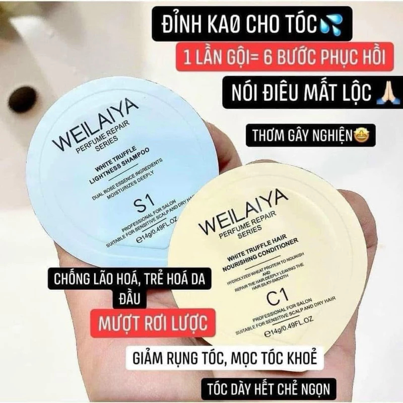 Bộ Gội Xả Mini Du Lịch Weilaiya