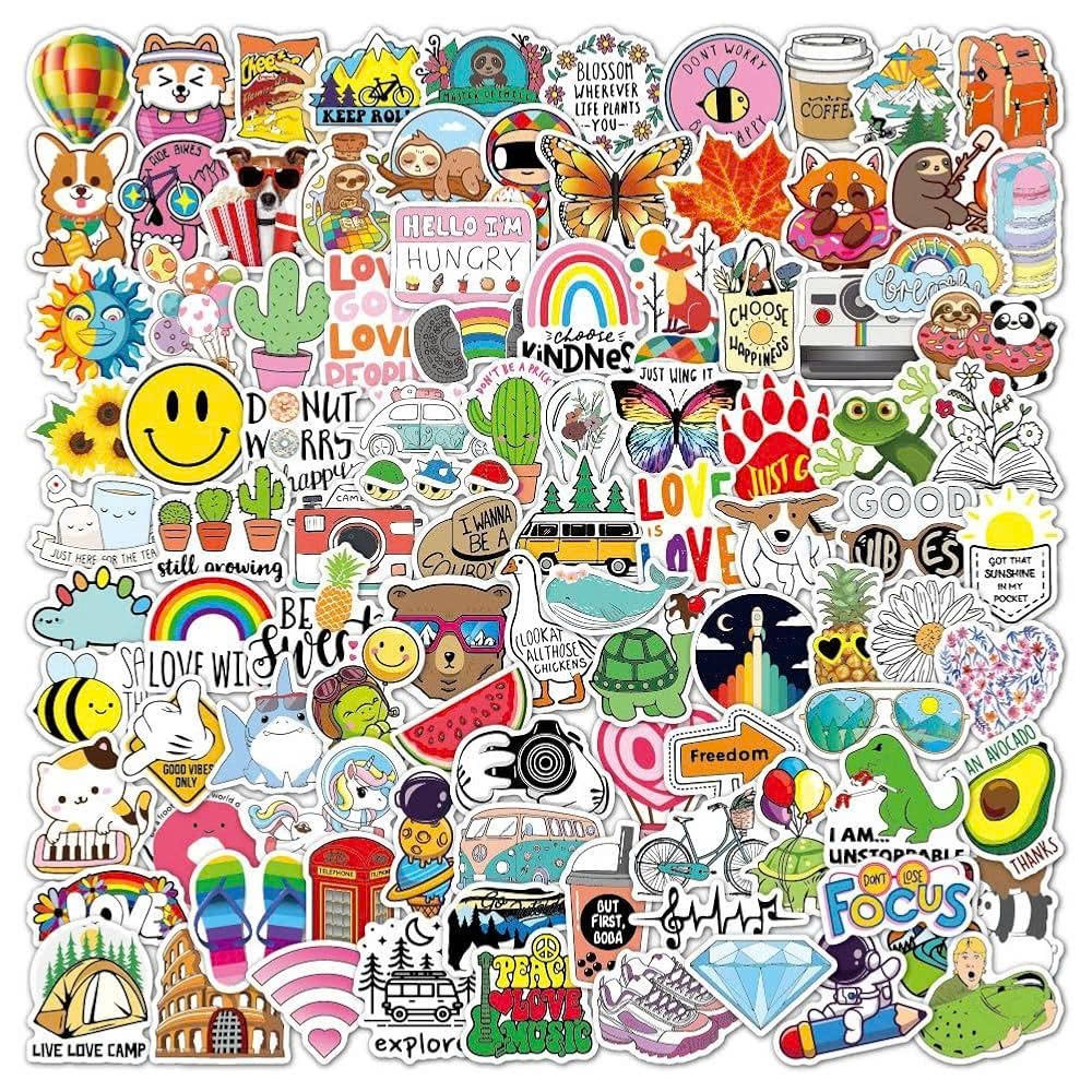 Sticker Siêu Đáng Iu Dành Tặng Kèm Cho Khách Mua Hàng, Chỉ Tặng Không Bán