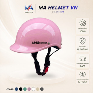 Mũ Bảo Hiểm Nửa Đầu 1/2 Polo Cá Heo MA HELMETS – Mũ Đẹp Form Vừa Vặn Thoải Mái Hottrend