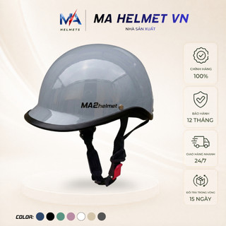 Mũ Bảo Hiểm Nửa Đầu 1/2 Polo Cá Heo MA HELMETS – Mũ Đẹp Form Vừa Vặn Thoải Mái Hottrend