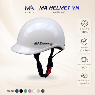 Mũ Bảo Hiểm Nửa Đầu 1/2 Polo Cá Heo MA HELMETS – Mũ Đẹp Form Vừa Vặn Thoải Mái Hottrend