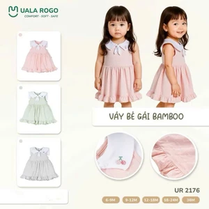 Váy Xô Bamboo Điệu Đà Bé Gái Uala UR2169 UR3659 UR2176
