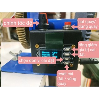 Máy quay quấn chiết len sợi sắt chạy điện loại lớn