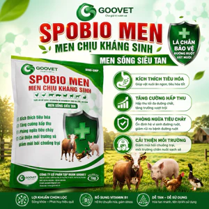 men chịu kháng sinh thú y tăng khả năng tiêu hoá
