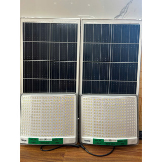 [combo 2 bộ] bản nâng cấp đèn năng lượng mặt trời mắt ngọc model 1000 - 280 chip led 5054 - chống chói, chống loá