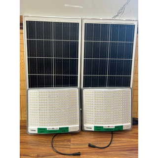[combo 2 bộ] bản nâng cấp đèn năng lượng mặt trời mắt ngọc model 1000 - 280 chip led 5054 - chống chói, chống loá