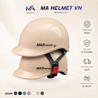 Mũ Bảo Hiểm Nửa Đầu 1/2 Form Cá Heo MA HELMETS – Combo 2 Chiếc Mũ Đầu Cho Các Cặp Đôi