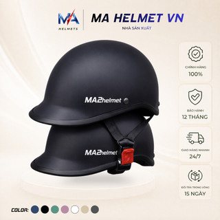 Mũ Bảo Hiểm Nửa Đầu 1/2 Form Cá Heo MA HELMETS – Combo 2 Chiếc Mũ Đầu Cho Các Cặp Đôi