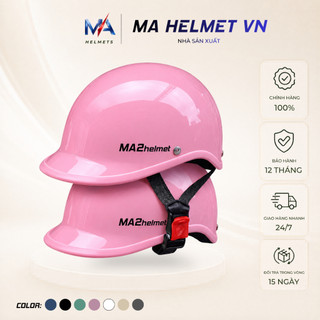 Mũ Bảo Hiểm Nửa Đầu 1/2 Form Cá Heo MA HELMETS – Combo 2 Chiếc Mũ Đầu Cho Các Cặp Đôi