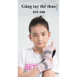 Găng tay thể thao trẻ em, găng tay đu xà đơn cho bé,  găng tay chạy xe đạp cho bé