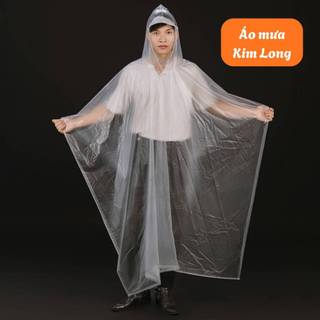 Áo Mưa Cánh Dơi Cao Cấp Dành Cho Cả Nam Và Nữ Trong Mờ