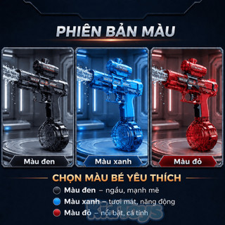 Đồ chơi phun nước điện tự động KidToys dung tích lớn - Đồ chơi phun nước cho bé vui chơi ngoài trời